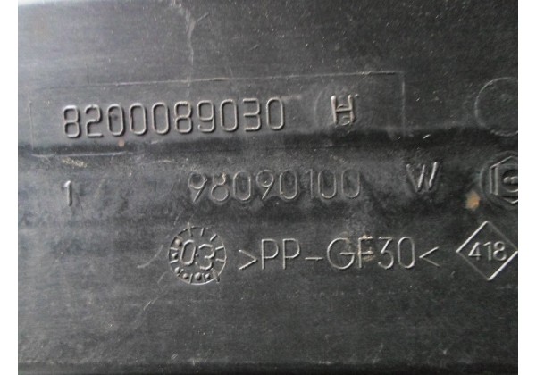 корпус повітряного фільтра Рено Кенго , 8200089030 , 8200025236